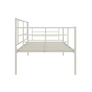 RealRooms Praxis Metal Daybed - White - Twin