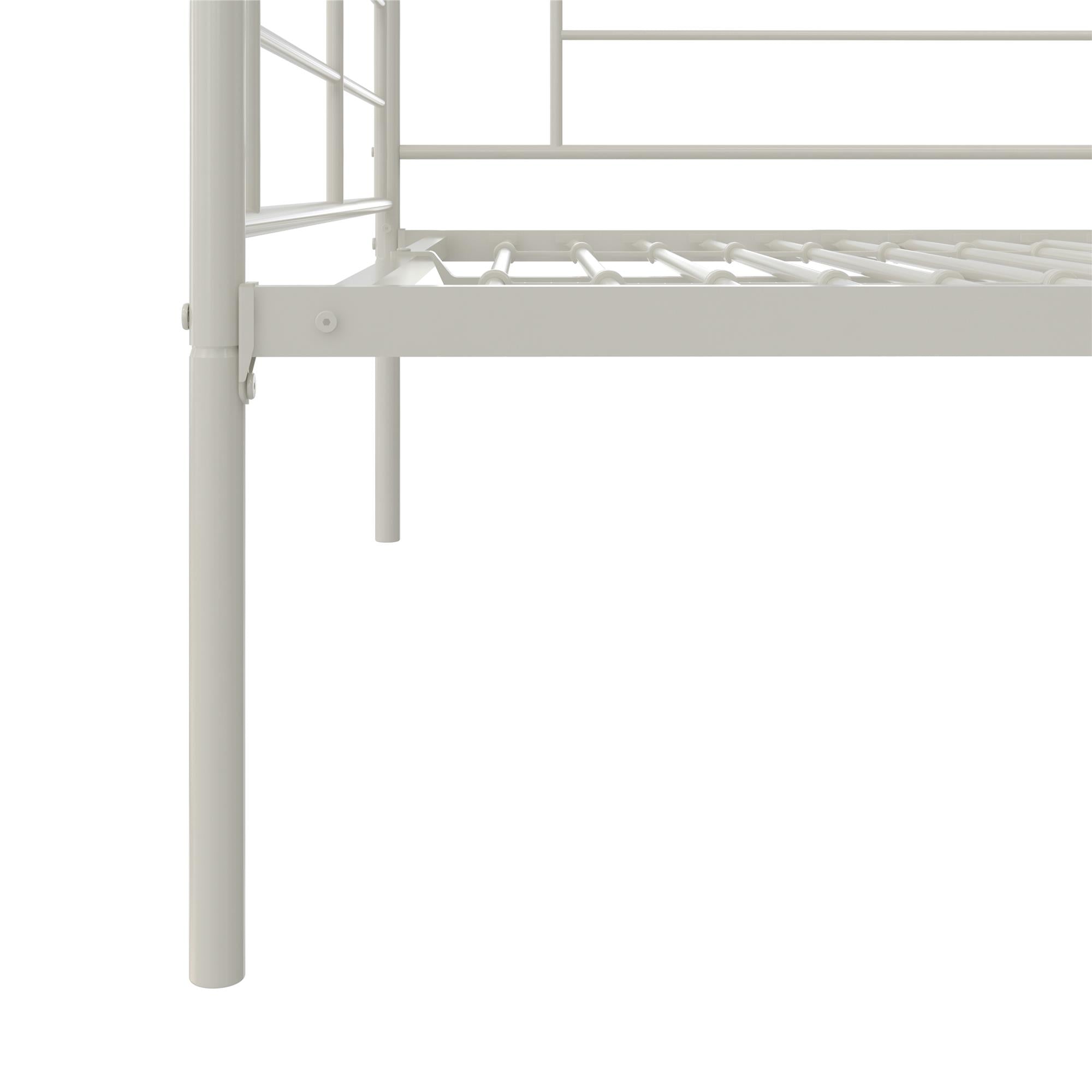 RealRooms Praxis Metal Daybed - White - Full