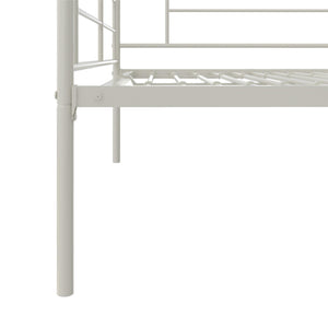 RealRooms Praxis Metal Daybed - White - Full