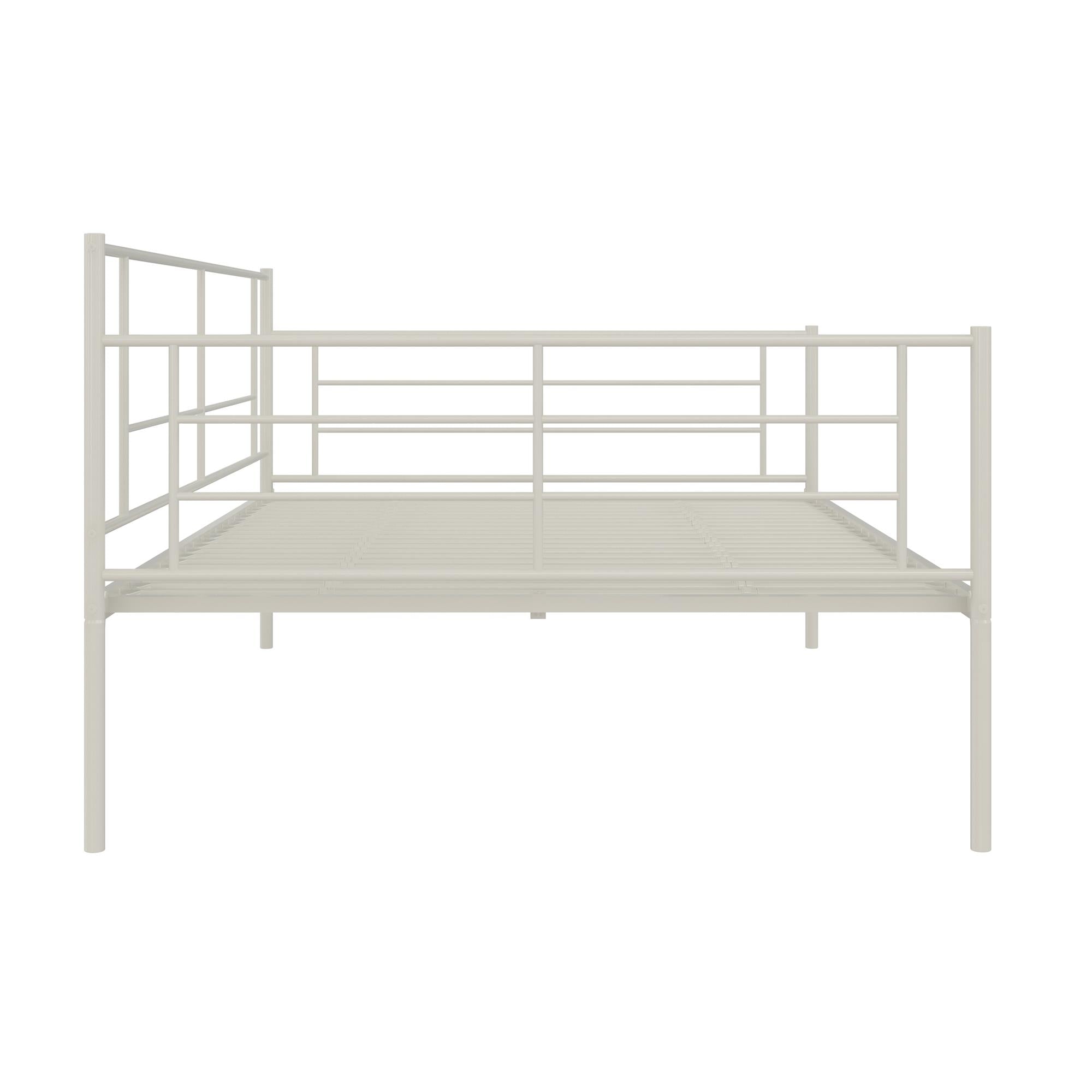 RealRooms Praxis Metal Daybed - White - Full