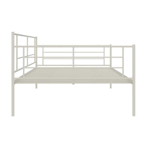 RealRooms Praxis Metal Daybed - White - Full