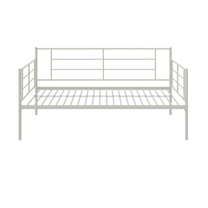 RealRooms Praxis Metal Daybed - White - Twin