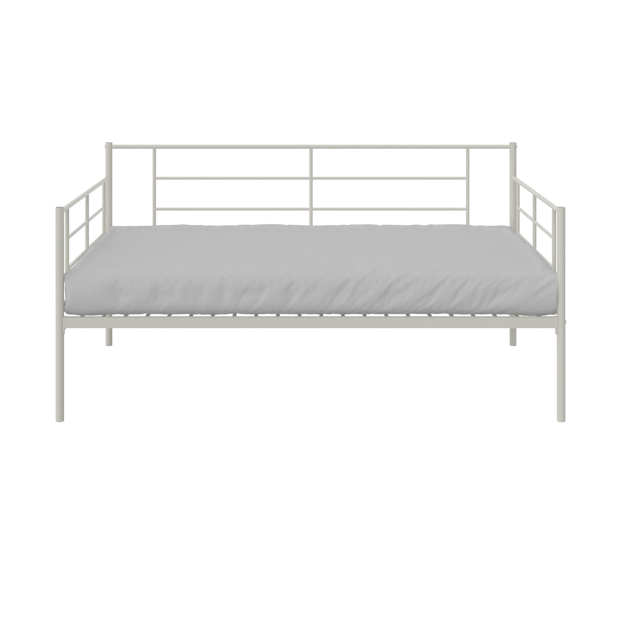 RealRooms Praxis Metal Daybed - White - Twin