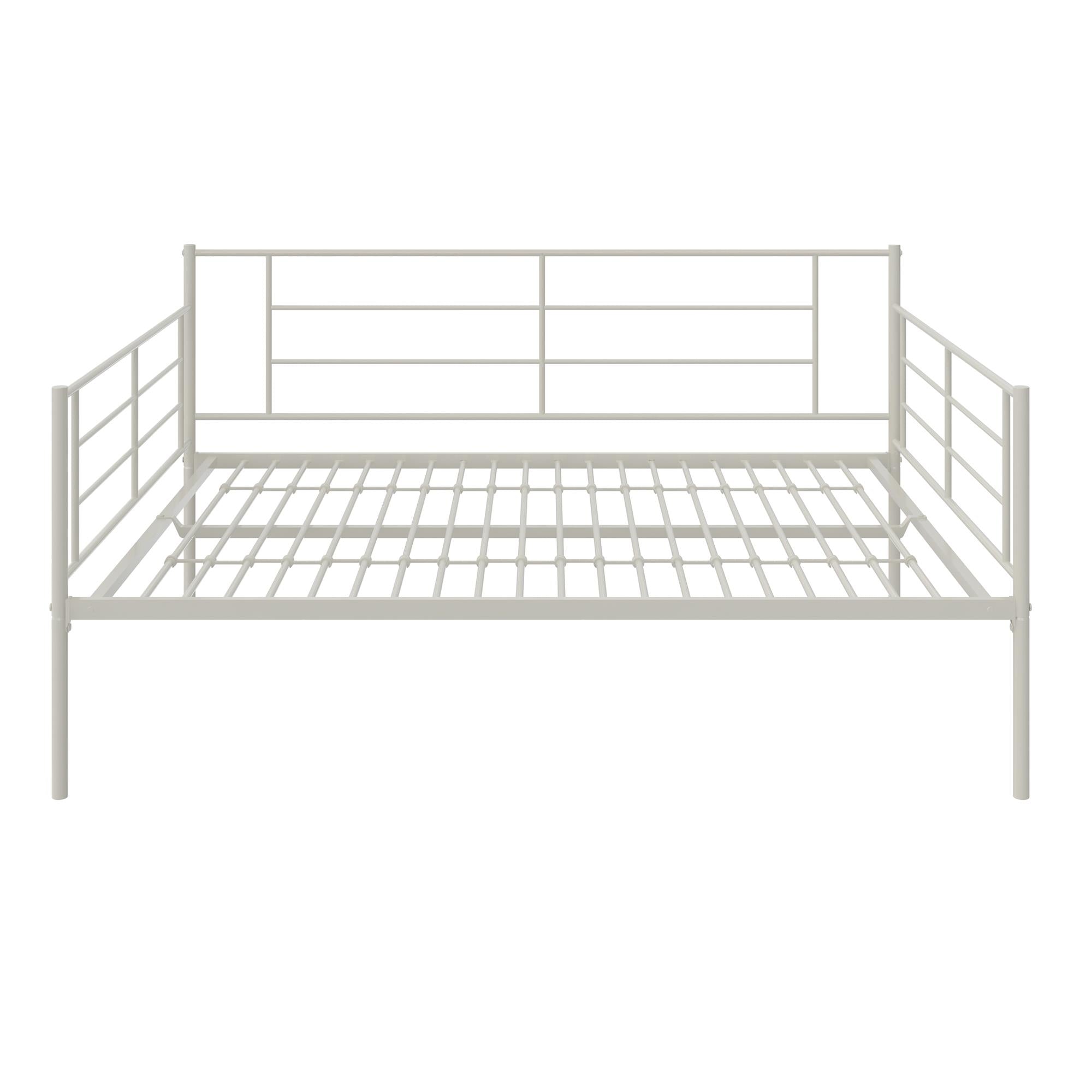 RealRooms Praxis Metal Daybed - White - Full
