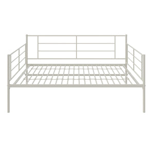RealRooms Praxis Metal Daybed - White - Full