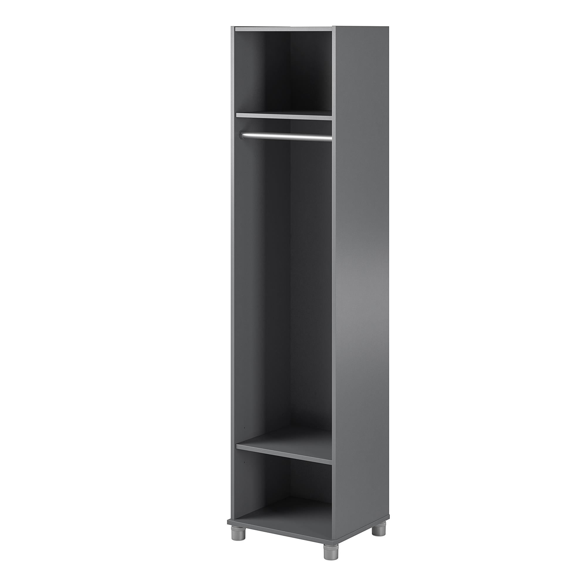 Systembuild Evolution Camberly 18" Wide Mudroom Cabinet - Graphite Grey