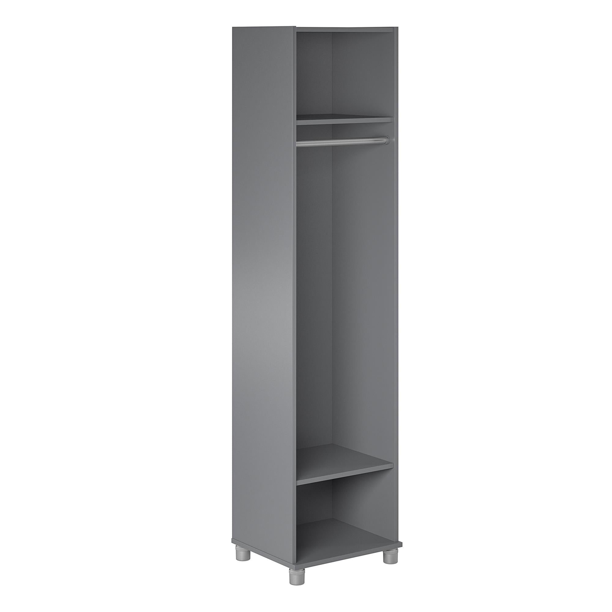Systembuild Evolution Camberly 18" Wide Mudroom Cabinet - Graphite Grey