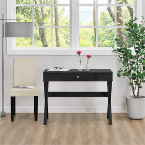 Ameriwood Home Paxton Campaign Computer Desk - Black