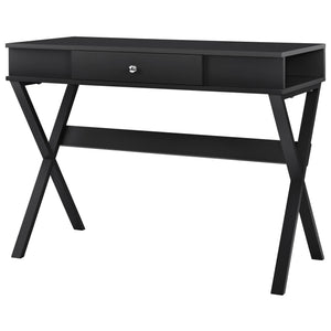 Ameriwood Home Paxton Campaign Computer Desk - Black