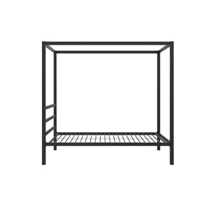 DHP Modern Metal Canopy Bed - Black - Twin