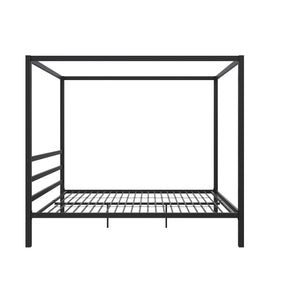 DHP Modern Metal Canopy Bed - Black - Queen
