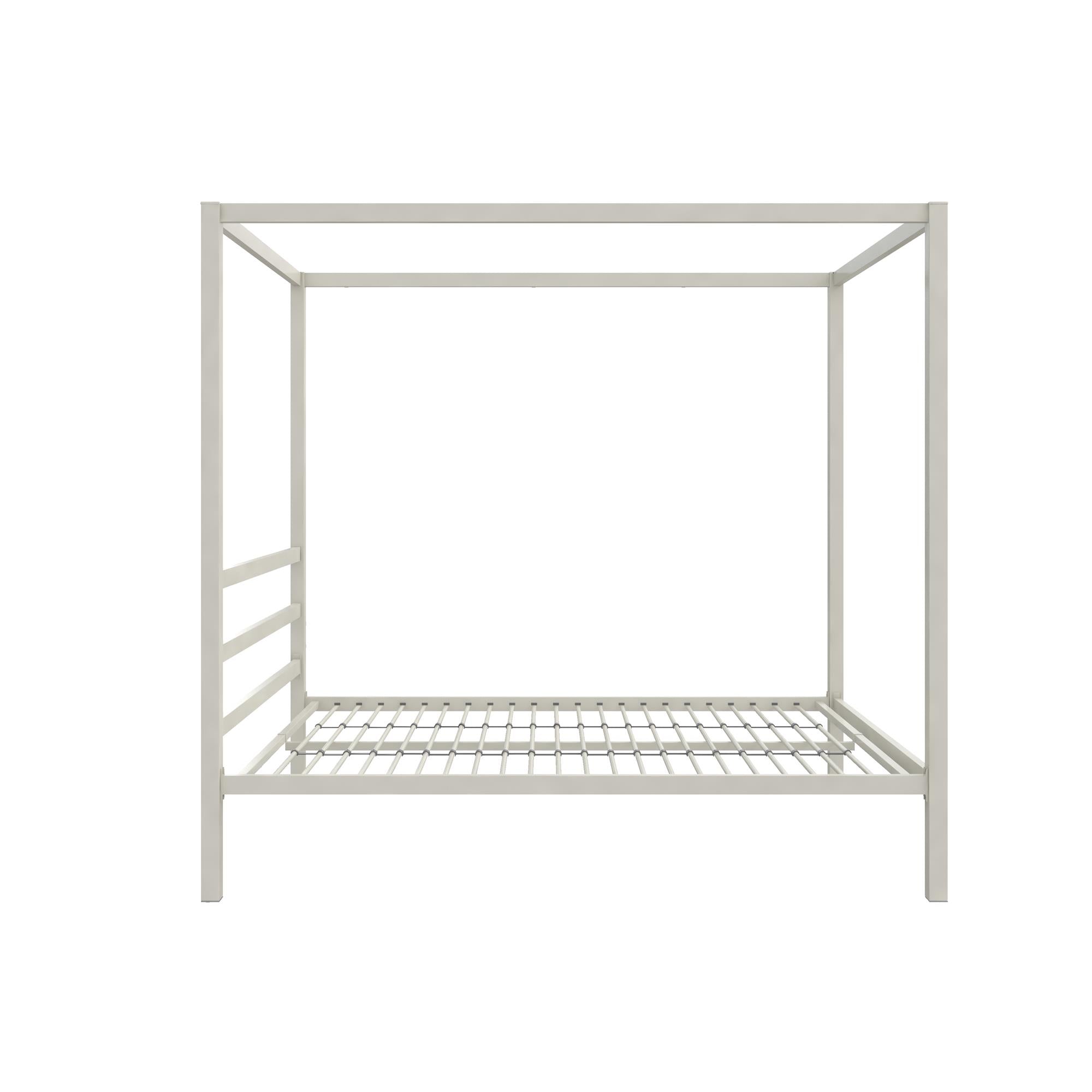 DHP Modern Metal Canopy Bed - White - Full