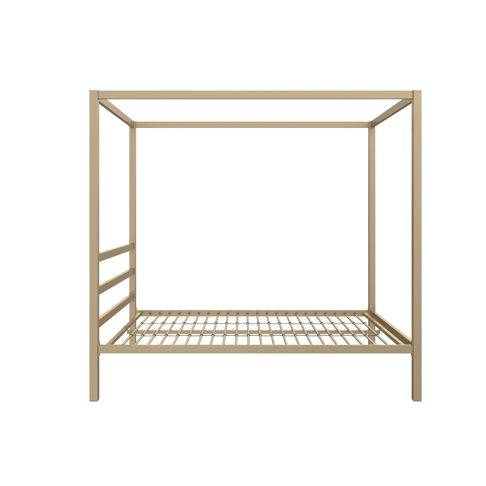 DHP Modern Metal Canopy Bed - Gold - Full