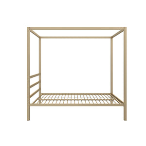 DHP Modern Metal Canopy Bed - Gold - Full