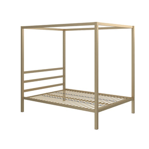 DHP Modern Metal Canopy Bed - Gold - Full
