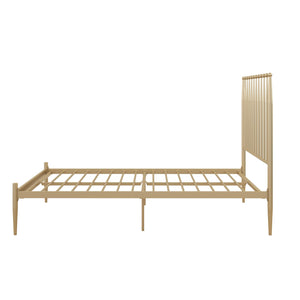 DHP Giulia Modern Metal Bed Frame - Gold - Queen