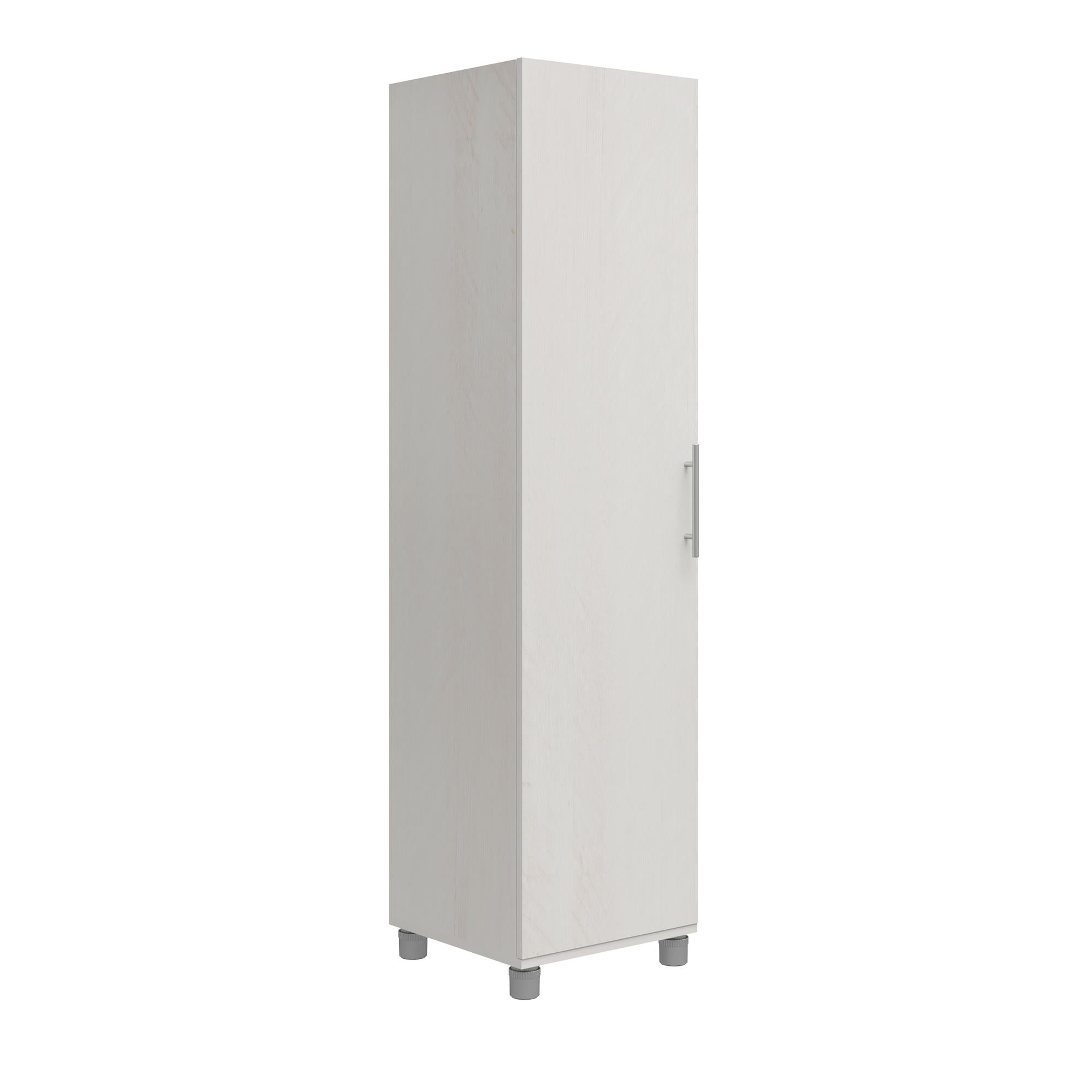 Systembuild Evolution Camberly 60" Tall Storage Cabinet - Ivory Oak
