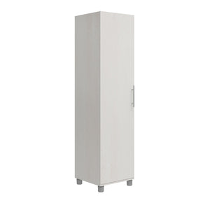 Systembuild Evolution Camberly 60" Tall Storage Cabinet - Ivory Oak