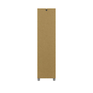 Systembuild Evolution Camberly 60" Tall Storage Cabinet - Ivory Oak