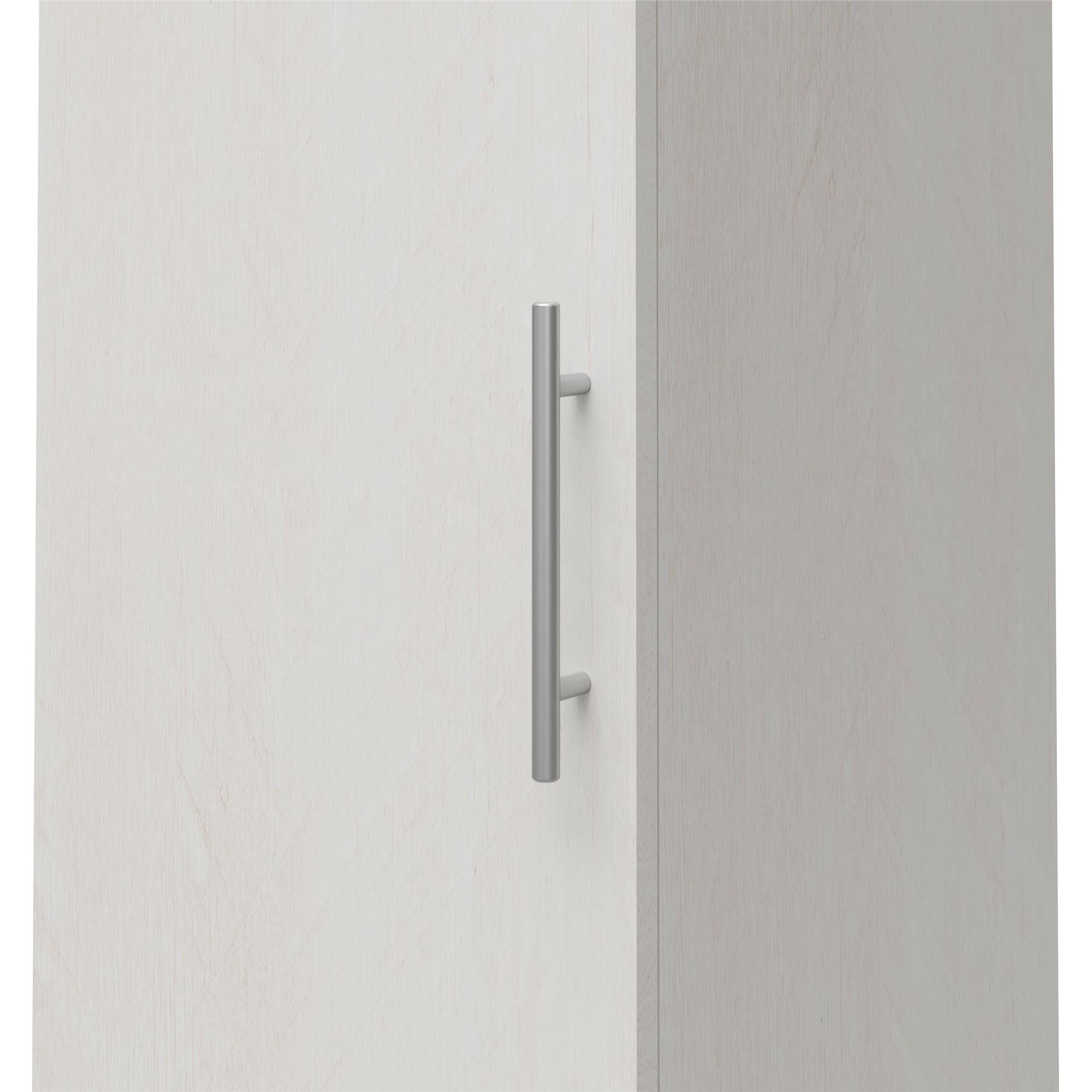 Systembuild Evolution Camberly 60" Tall Storage Cabinet - Ivory Oak