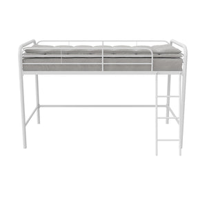 DHP Jett Kids' Low Loft Bed - White - Twin
