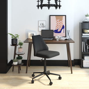 Novogratz Brittany Office Chair - Gray