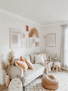 Novogratz Bailey Pillowback Sofa - Light Gray