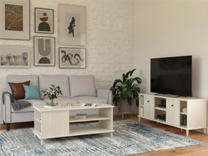 Ameriwood Home Farnsworth Coffee Table - Ivory Oak