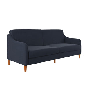 DHP Jasper Futon Sofa Bed - Navy