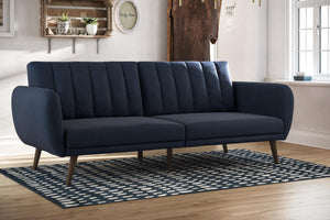 Novogratz Brittany Futon Sofa Bed - Navy