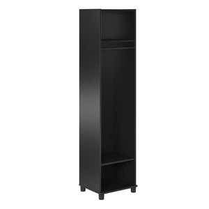 Systembuild Evolution Camberly 18" Wide Mudroom Cabinet - Black Oak