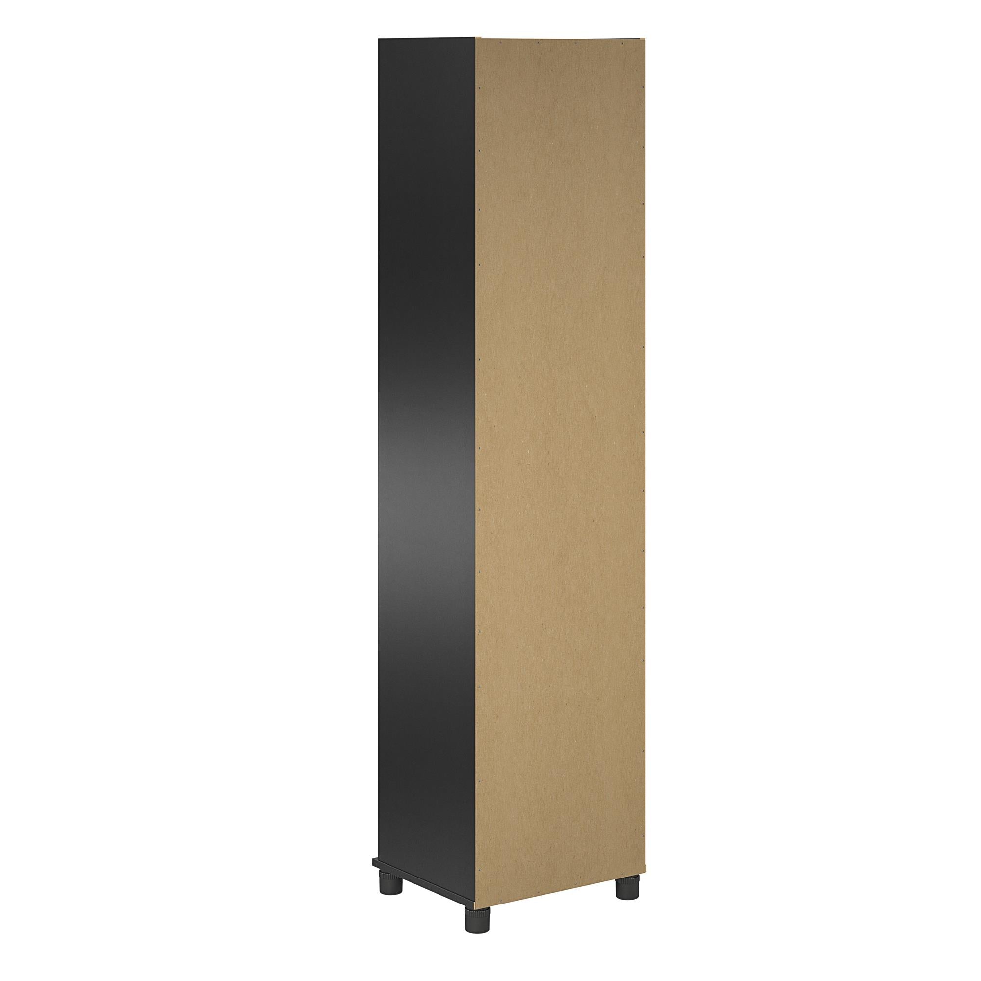 Systembuild Evolution Camberly 18" Wide Mudroom Cabinet - Black Oak