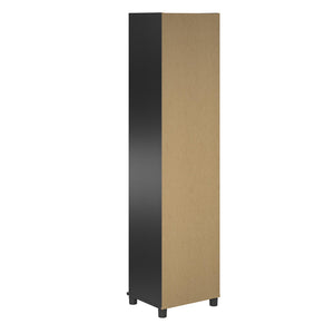 Systembuild Evolution Camberly 18" Wide Mudroom Cabinet - Black Oak