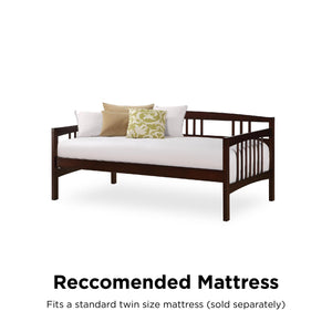 DHP Kayden Wood Daybed - Espresso