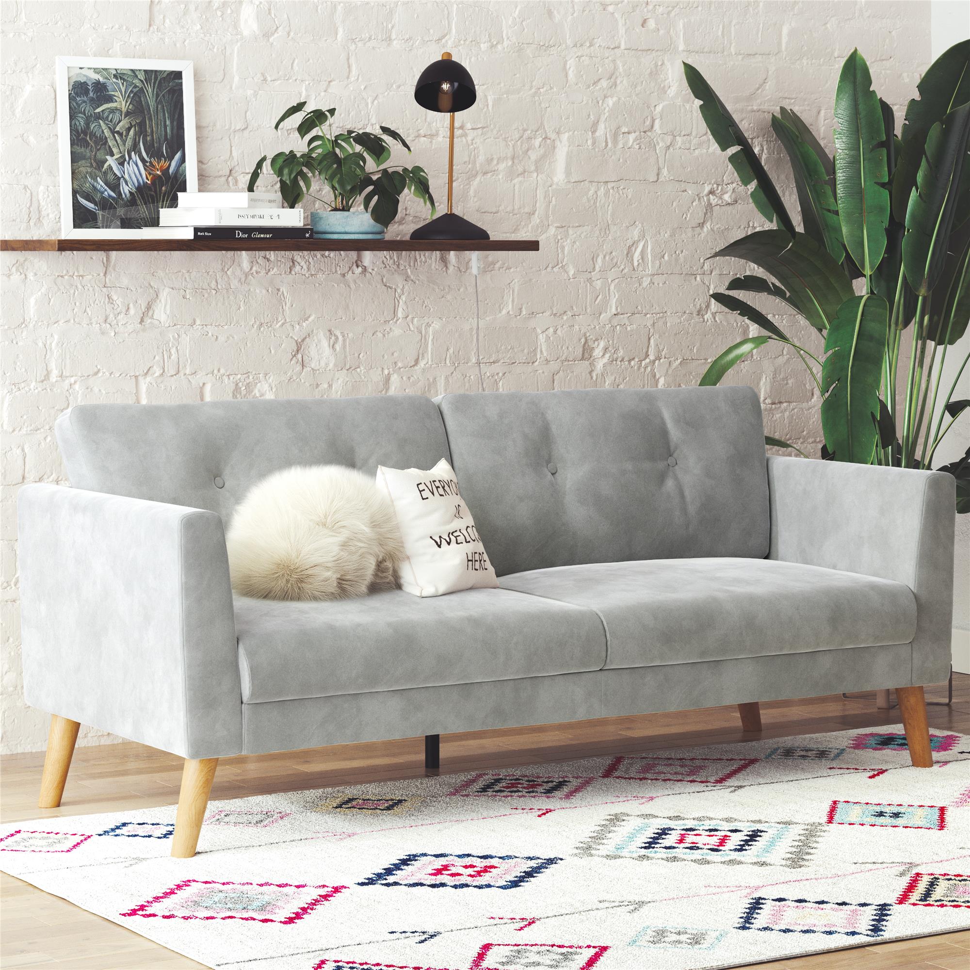 CosmoLiving Gloria Sofa - Light Gray