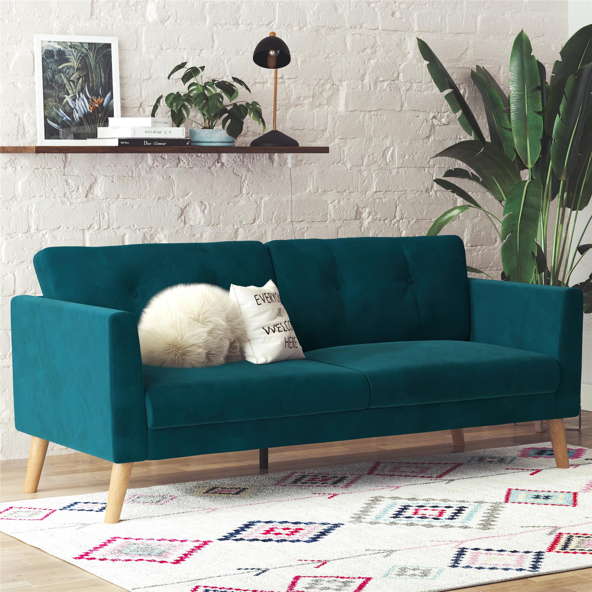 CosmoLiving Gloria Sofa - Blue