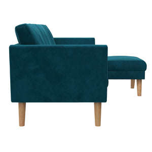 CosmoLiving Gloria Sofa Sectional - Blue