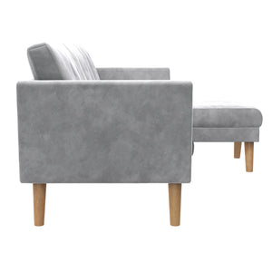 CosmoLiving Gloria Sofa Sectional - Light Gray