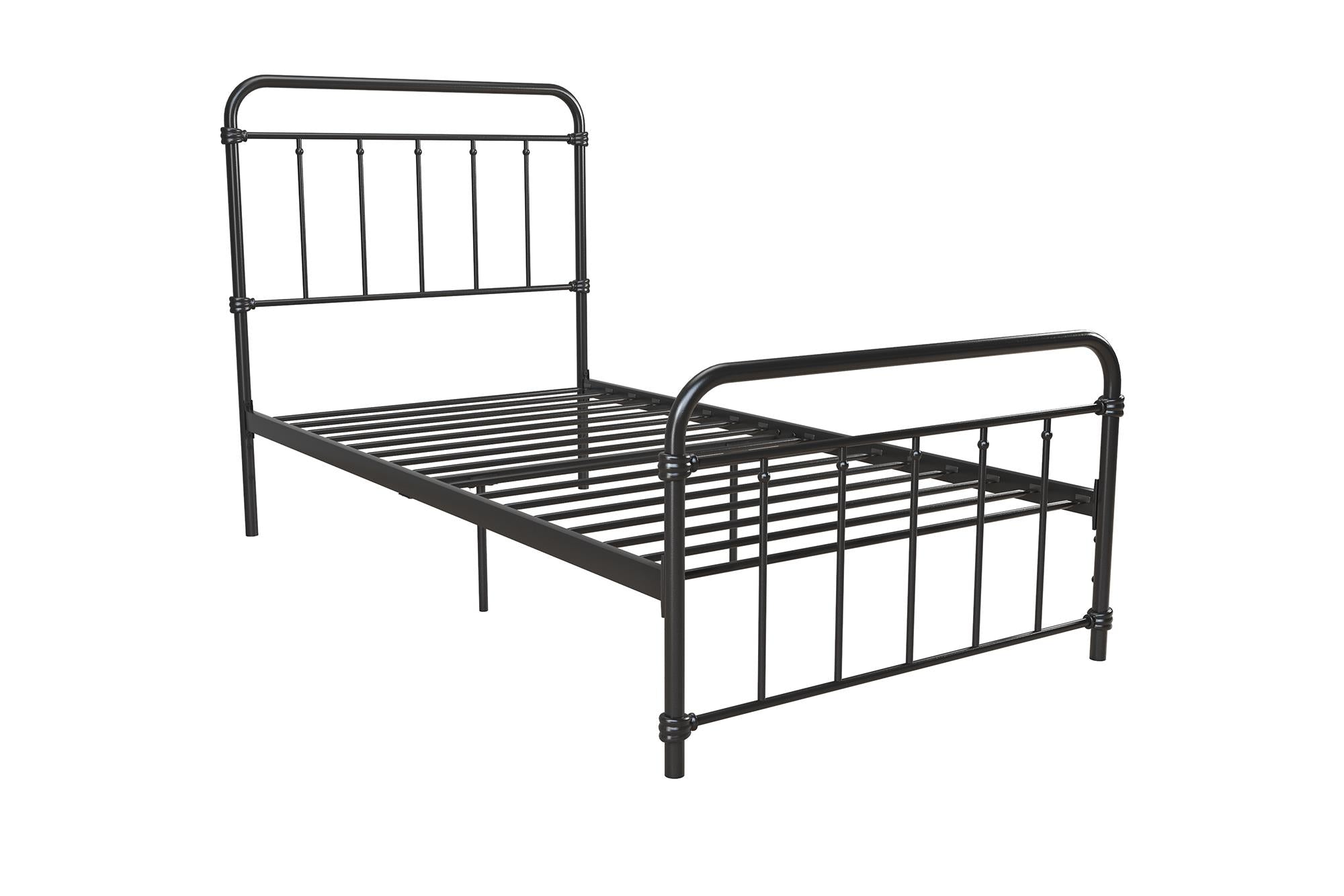 DHP Wallace Metal Bed Frame - Black - Twin