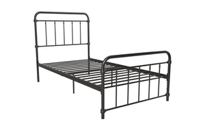 DHP Wallace Metal Bed Frame - Black - Twin