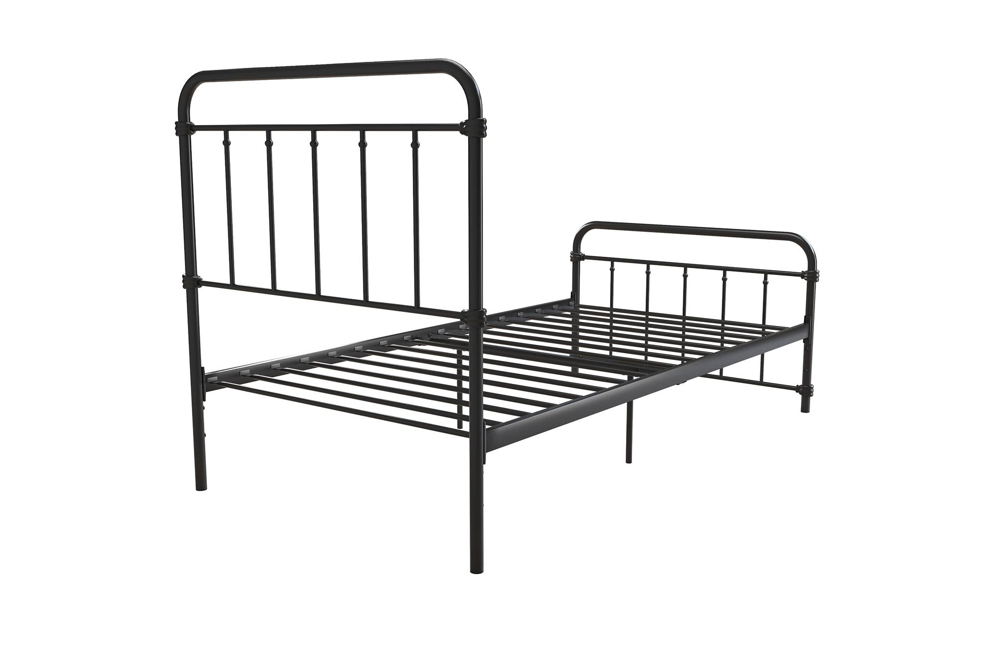 DHP Wallace Metal Bed Frame - Black - Twin