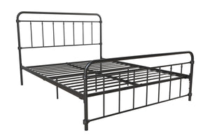 DHP Wallace Metal Bed Frame - Black - Full