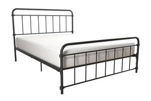 DHP Wallace Metal Bed Frame - Black - Queen