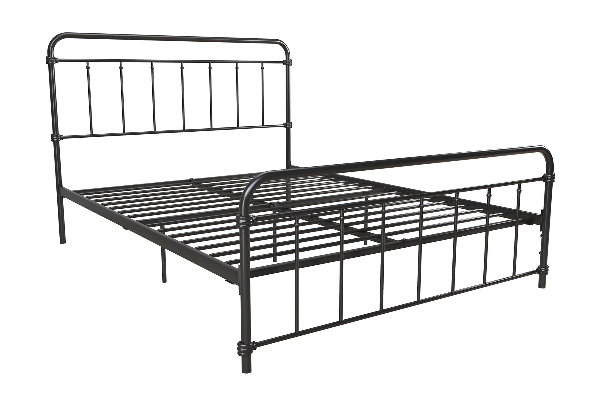 DHP Wallace Metal Bed Frame - Black - Queen