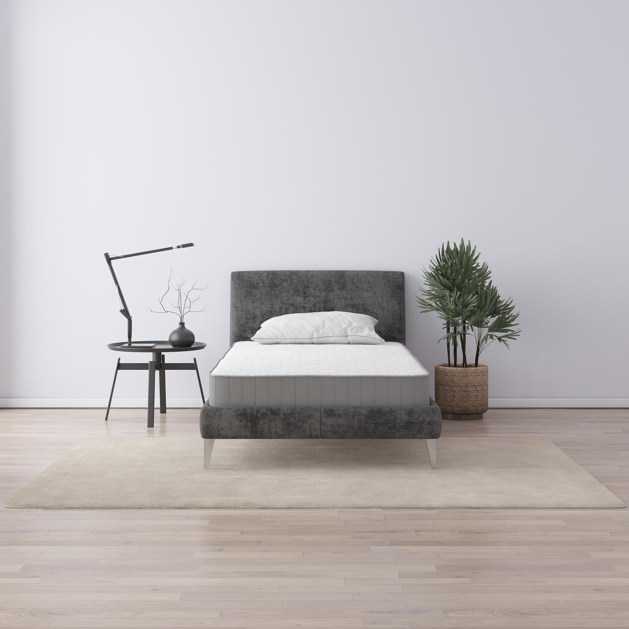 Signature Sleep Tranquility 6" Bonnell Coil Mattress - White - Twin