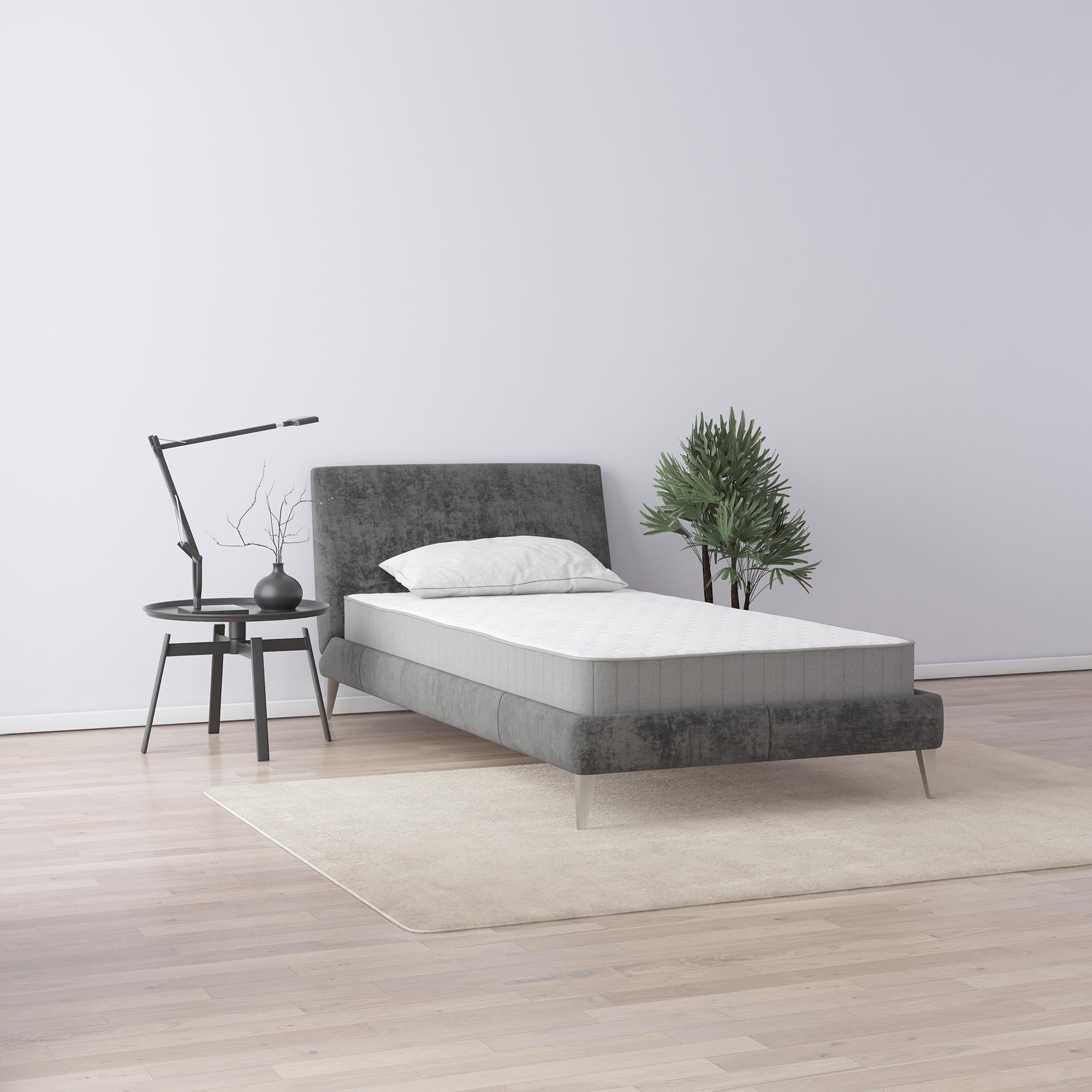 Signature Sleep Tranquility 6" Bonnell Coil Mattress - White - Twin