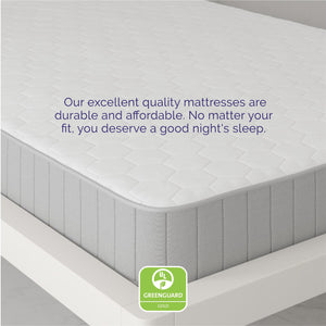 Signature Sleep Tranquility 6" Bonnell Coil Mattress - White - Twin