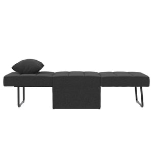 RealRooms 4-in-1 Sofa, Gray Linen - Gray