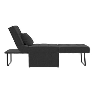 RealRooms 4-in-1 Sofa, Gray Linen - Gray