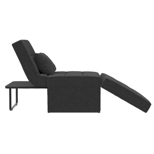 RealRooms 4-in-1 Sofa, Gray Linen - Gray